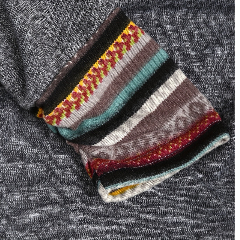 SIERRA Boho Patchwork Hoodie
