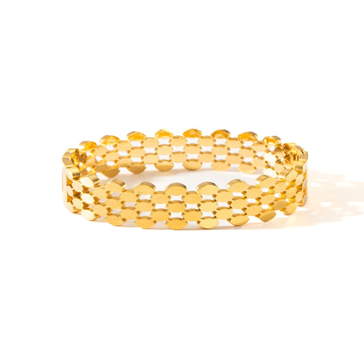 Honeycomb Bangle