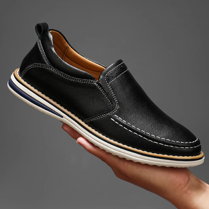 The Cooper Mocs Genuine Leather Loafers