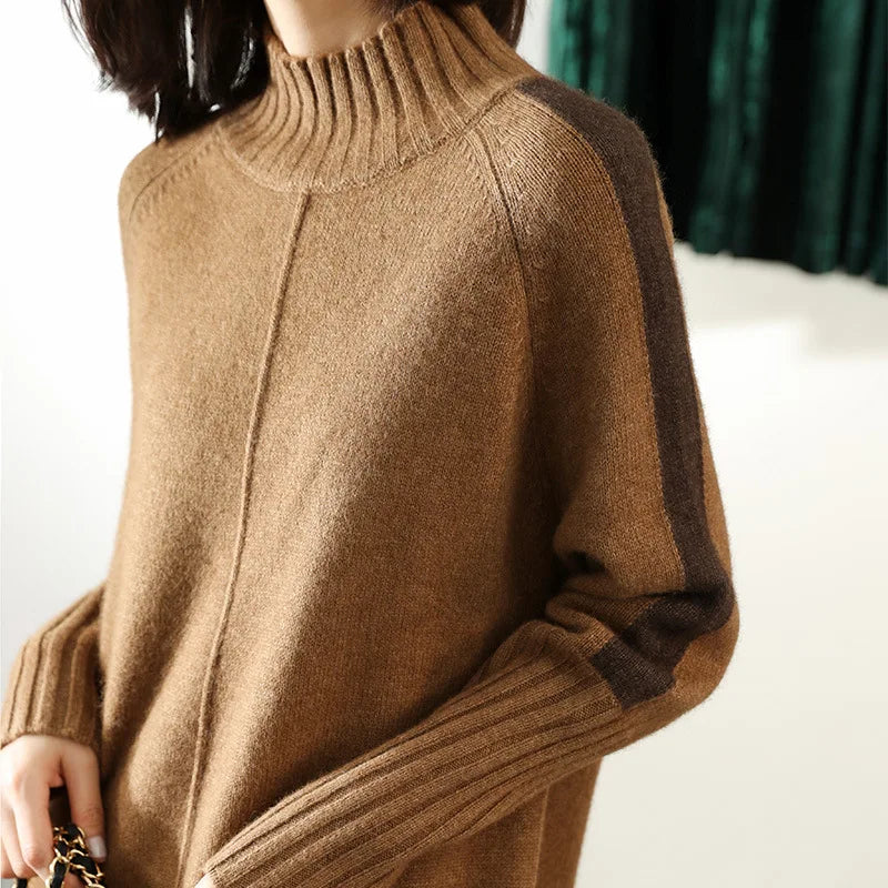 Cascade Strit Sweater Dress