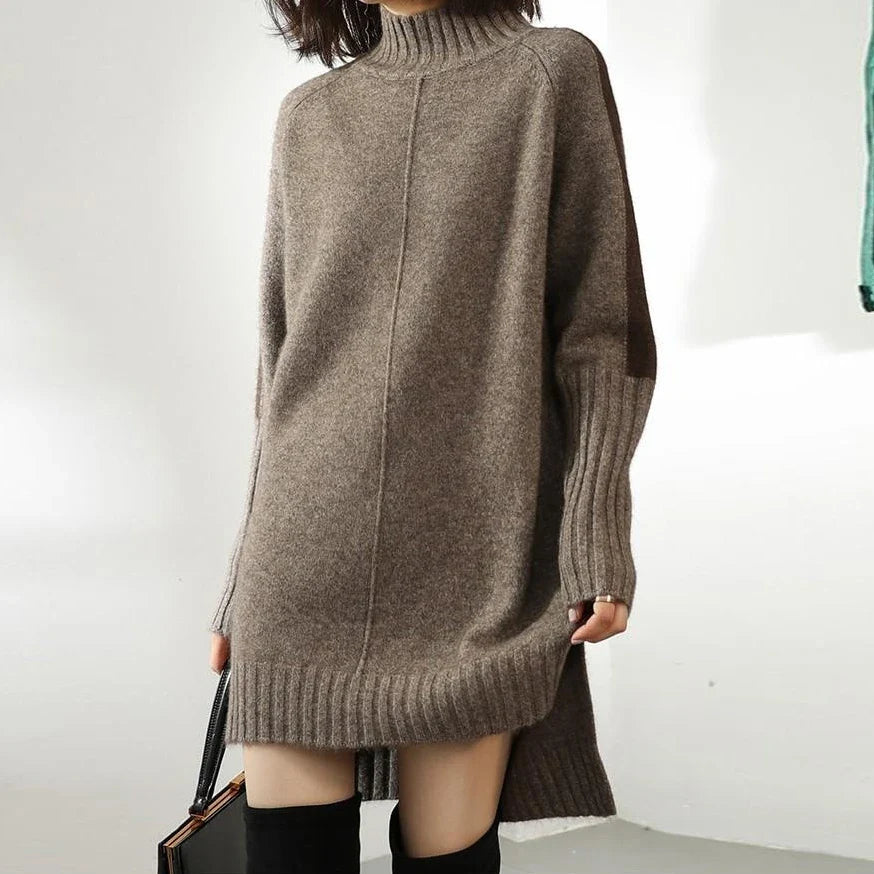 Cascade Strit Sweater Dress