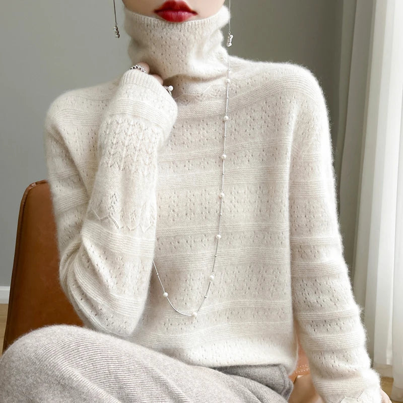 Camille ullstrikket genser