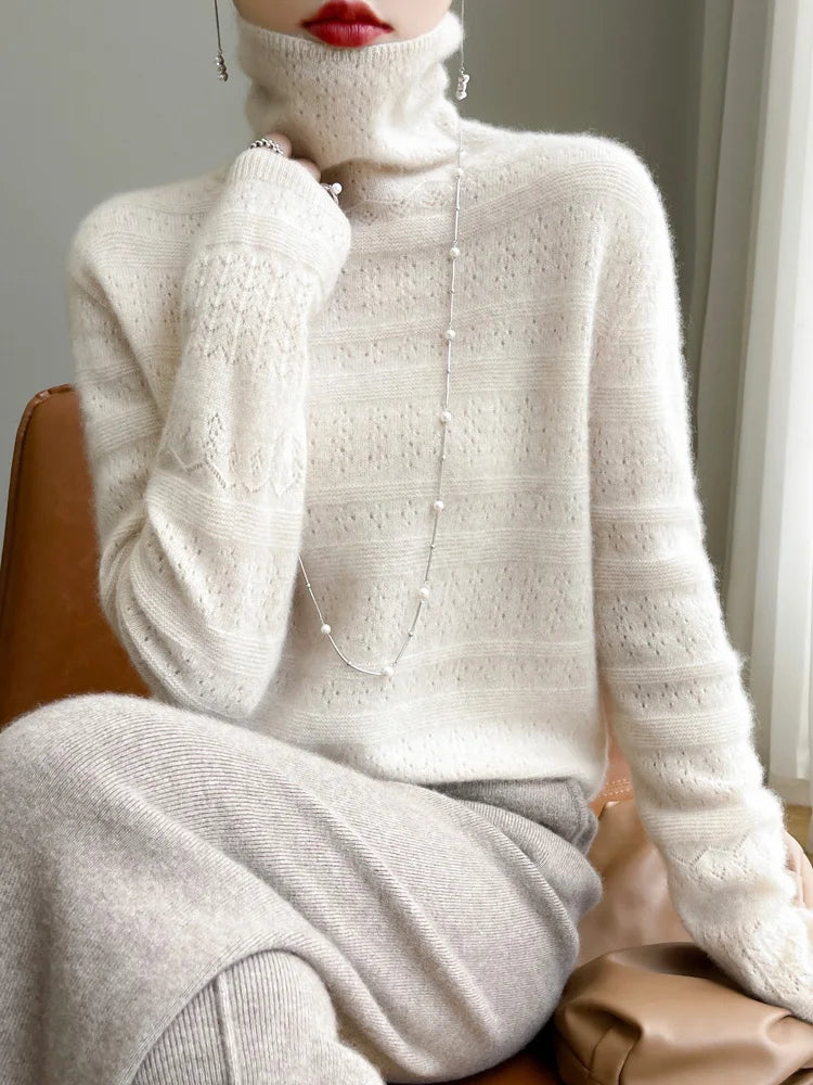 Camille ullstrikket genser