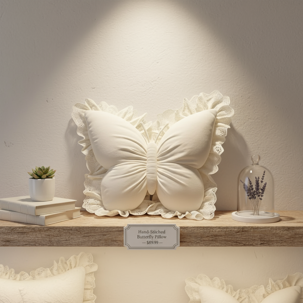 Ella Butterfly Pillow