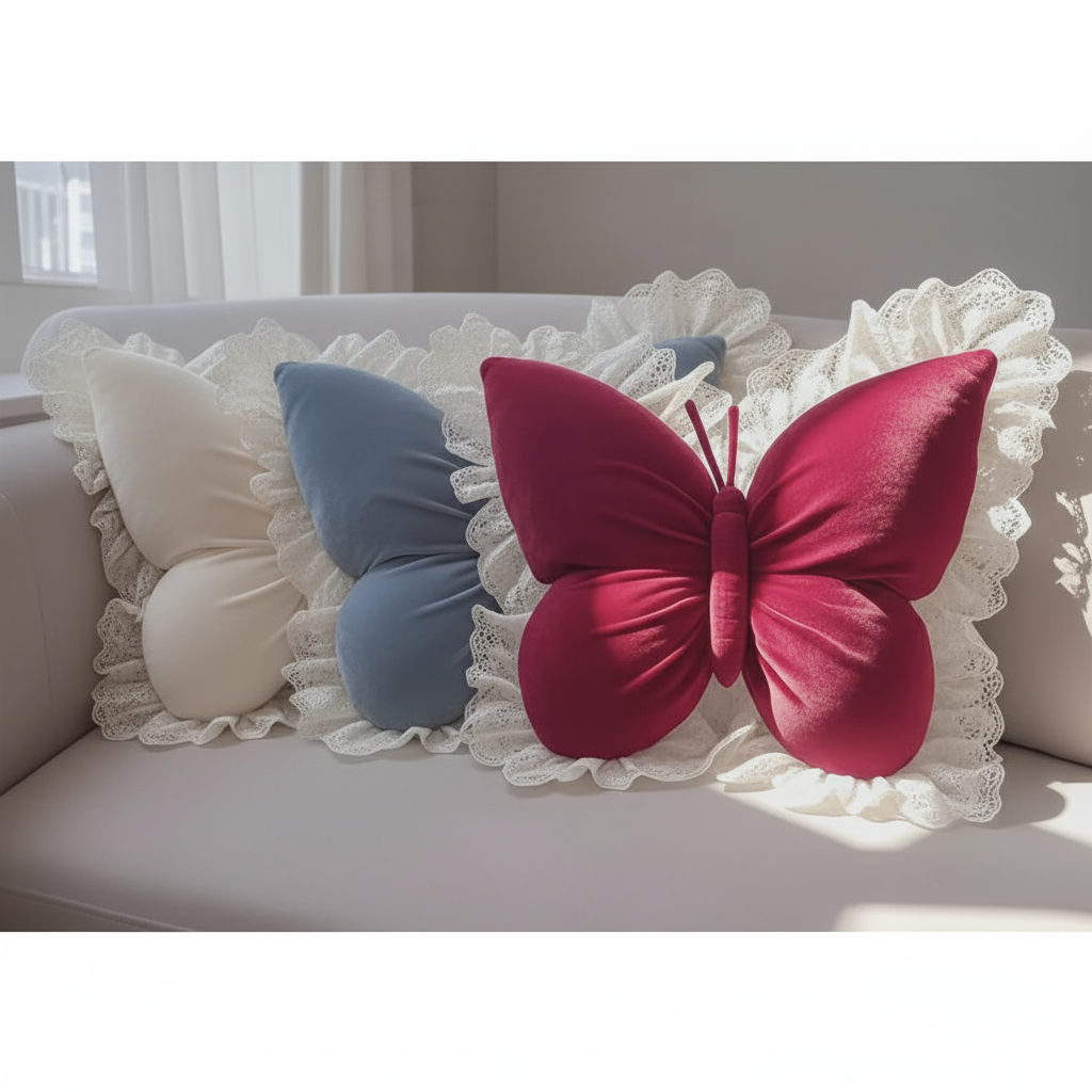 Ella Butterfly Pillow