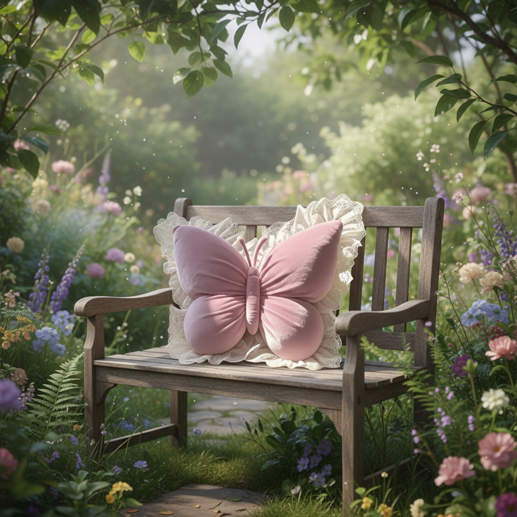 Ella Butterfly Pillow